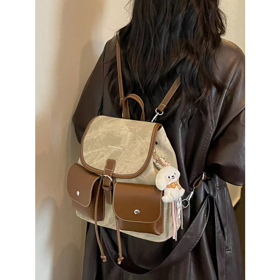 Multi-Pocket Casual Backpack Bag Apparel and Accessories