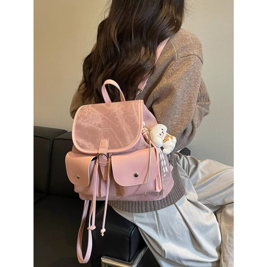 Multi-Pocket Casual Backpack Bag Apparel and Accessories