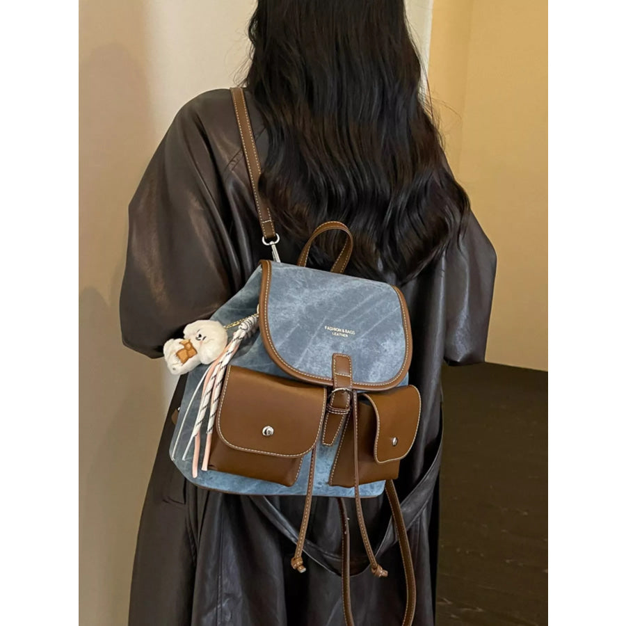 Multi-Pocket Casual Backpack Bag Apparel and Accessories