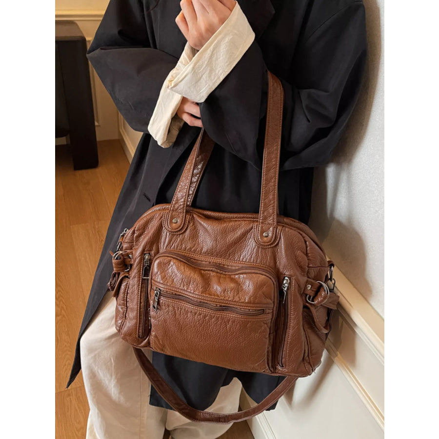 Multi Pocket Shoulder Bag Apparel and Accessories
