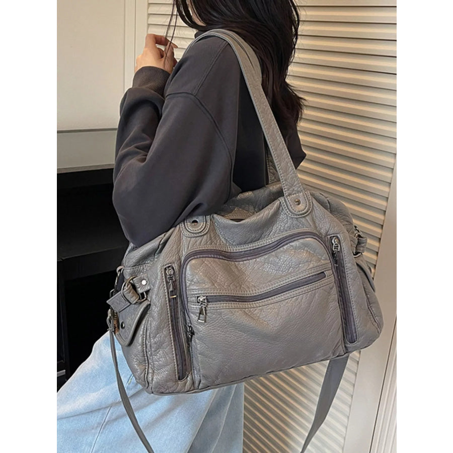 Multi Pocket Shoulder Bag Apparel and Accessories
