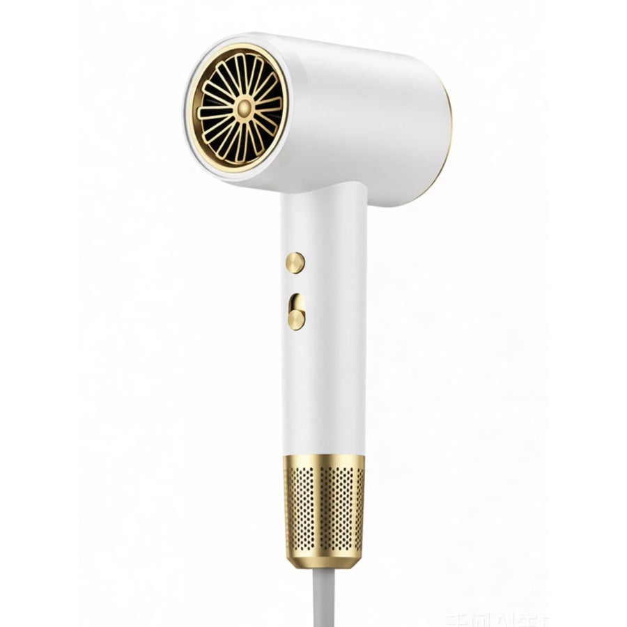 Multi-Speed Household Hair Dryer White / European plug Apparel and Accessories