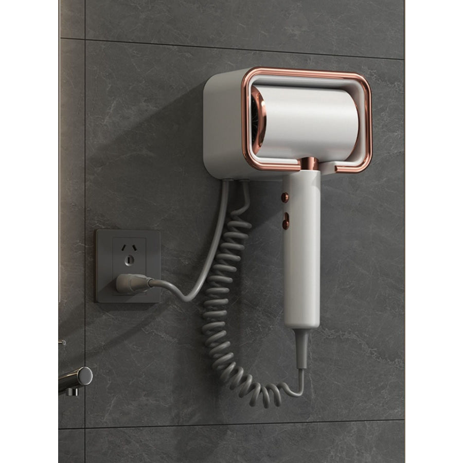 Multi-Speed Household Hair Dryer White / European plug Apparel and Accessories
