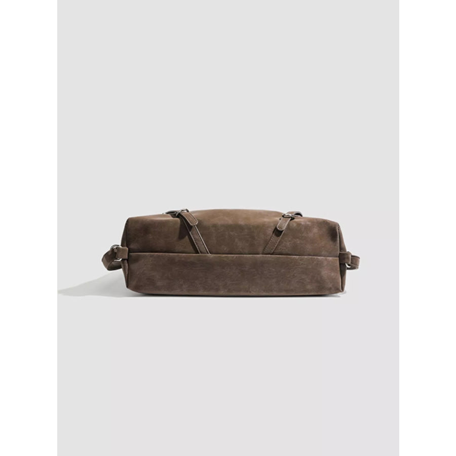 Multi-Way Convertible Hobo Handbag Brown / One Size