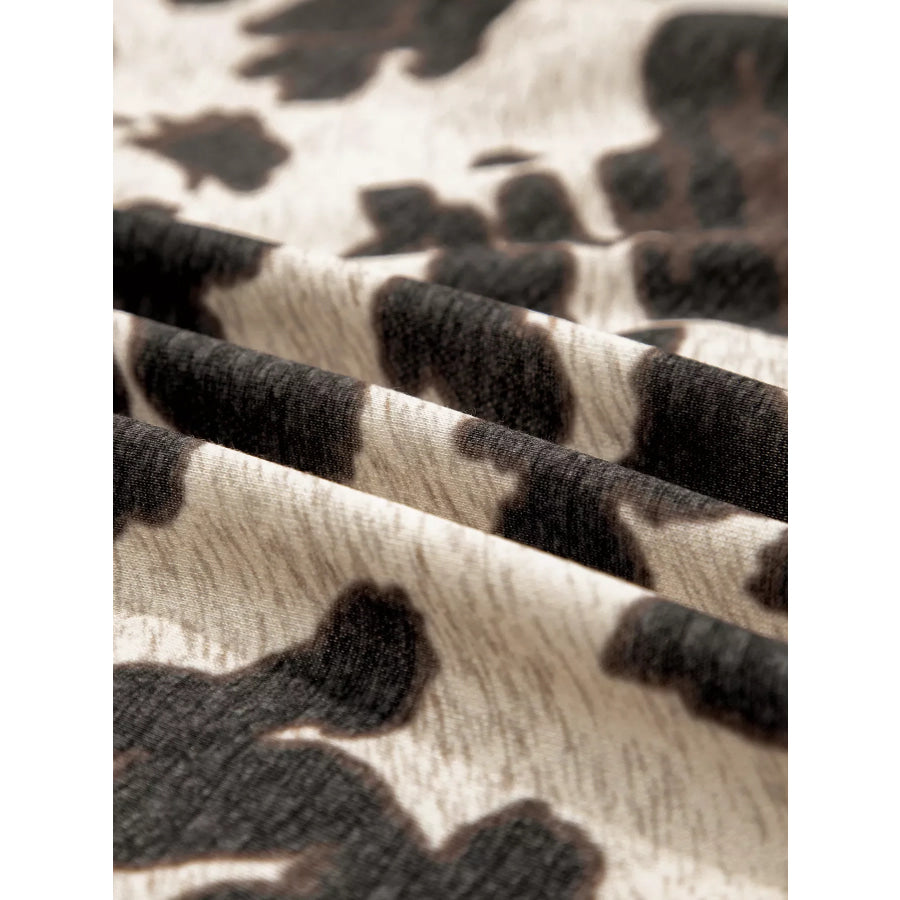 Multicolour Western Print Long Sleeve Pocket Regular Fit Hoodie Apparel and Accessories