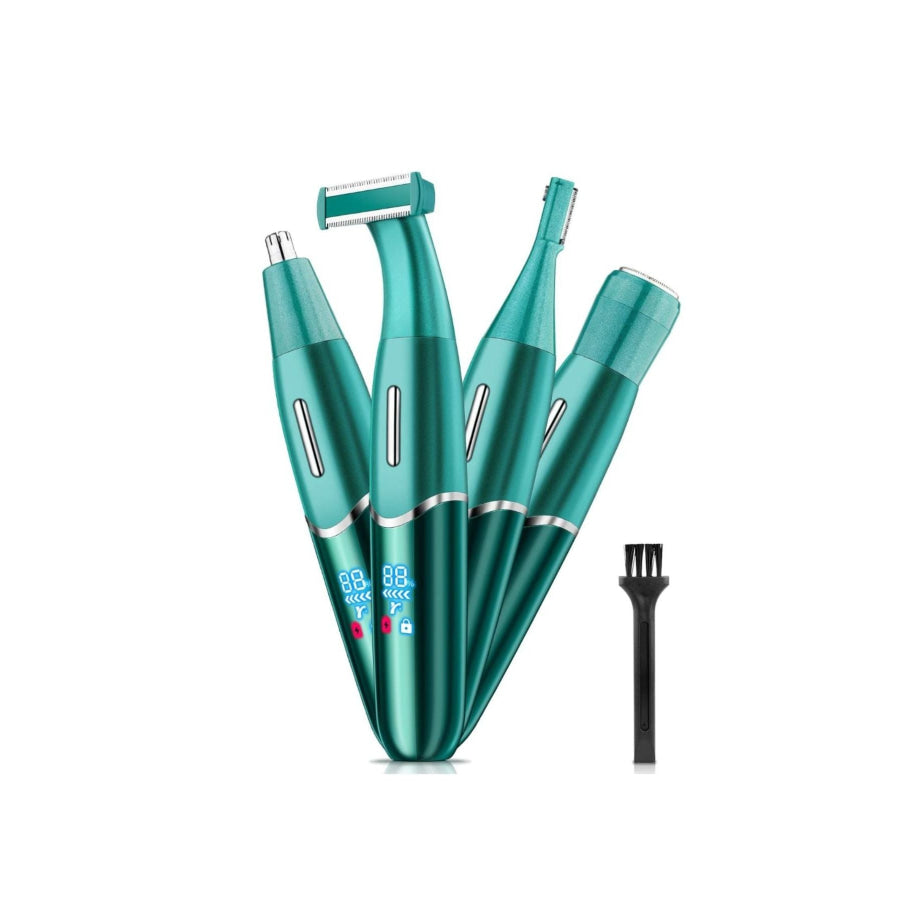 Multifunctional Electric Hair Removal Epilator Turquoise / ONESIZE Apparel and Accessories
