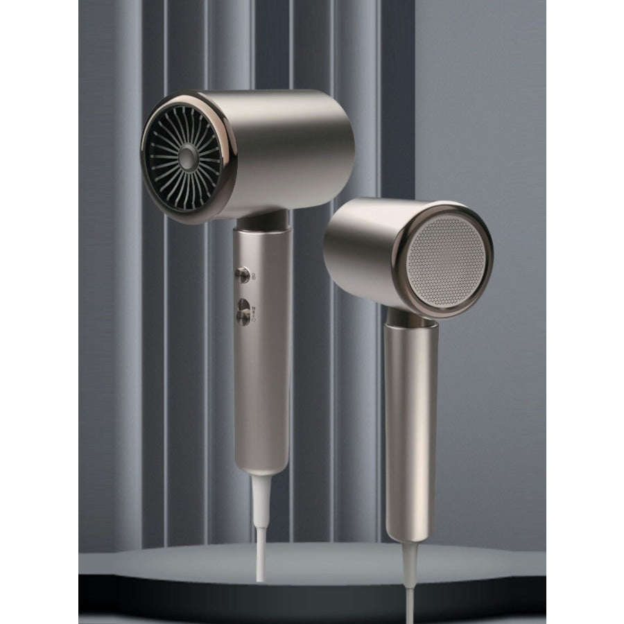 Multiple Heat Settings Household Hair Dryer Gray / European plug Apparel and Accessories