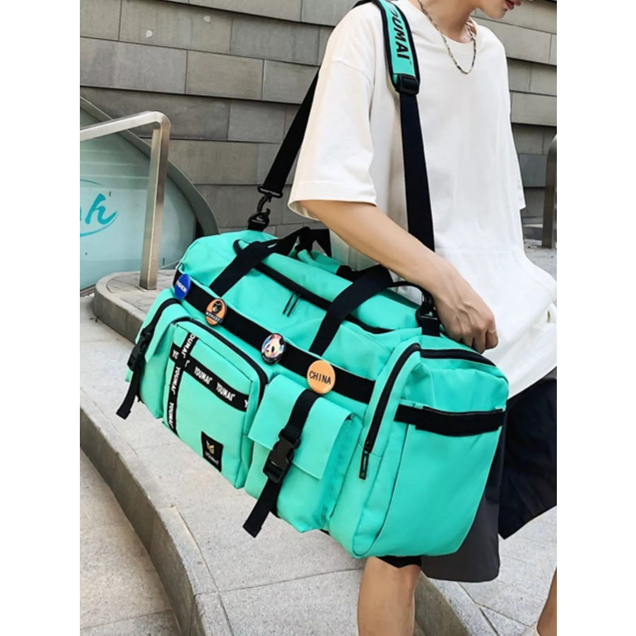 Multiple Pockets Travel Bag Green / onesize Apparel and Accessories