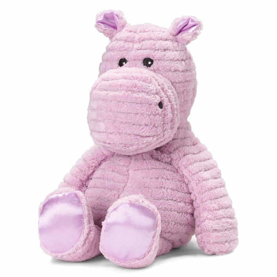 NEW IN STOCK! Warmies - Plush Animals filled with Flaxseed and French Lavender - use hot or cold! Hippo - My First Warmies (12) Accessories