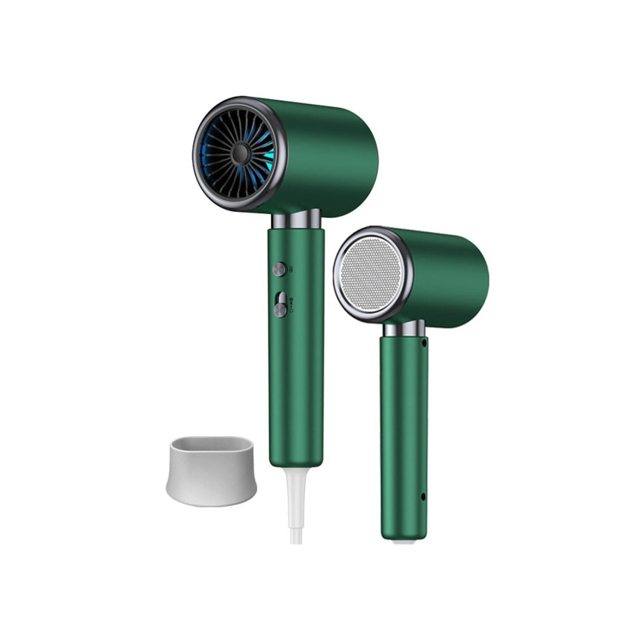 Negative Ion Hair Dryer Dark Green / European plug Apparel and Accessories