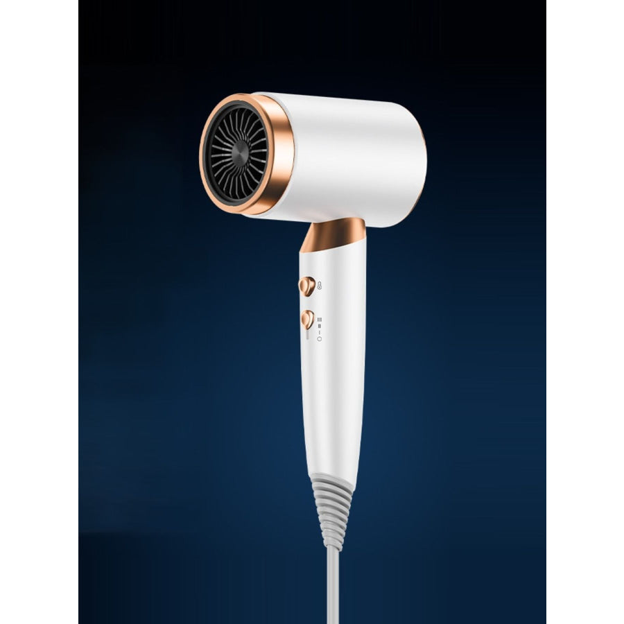 Negative Ion Household Hair Dryer White / European plug Apparel and Accessories