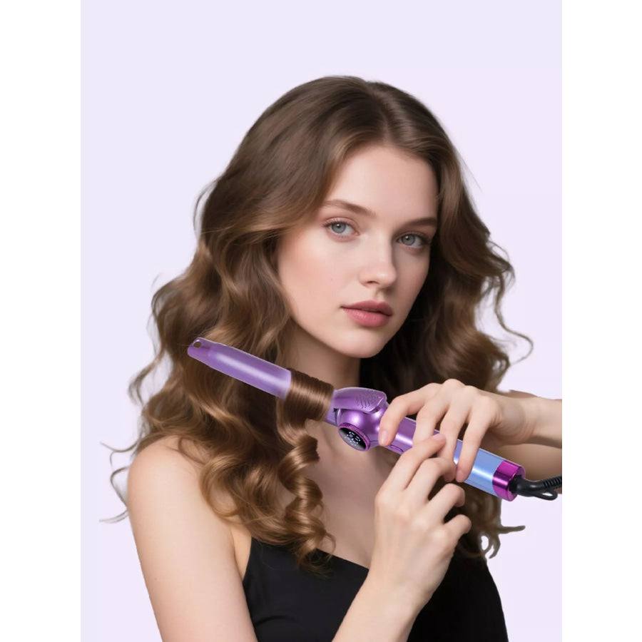 Negative Ions Curling Iron Lavender / European plug Apparel and Accessories
