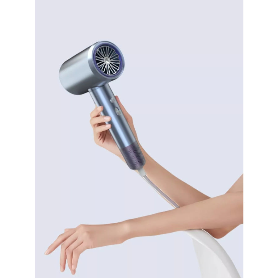 Negative Ions Household Hair Dryer Light Blue / European plug Apparel and Accessories
