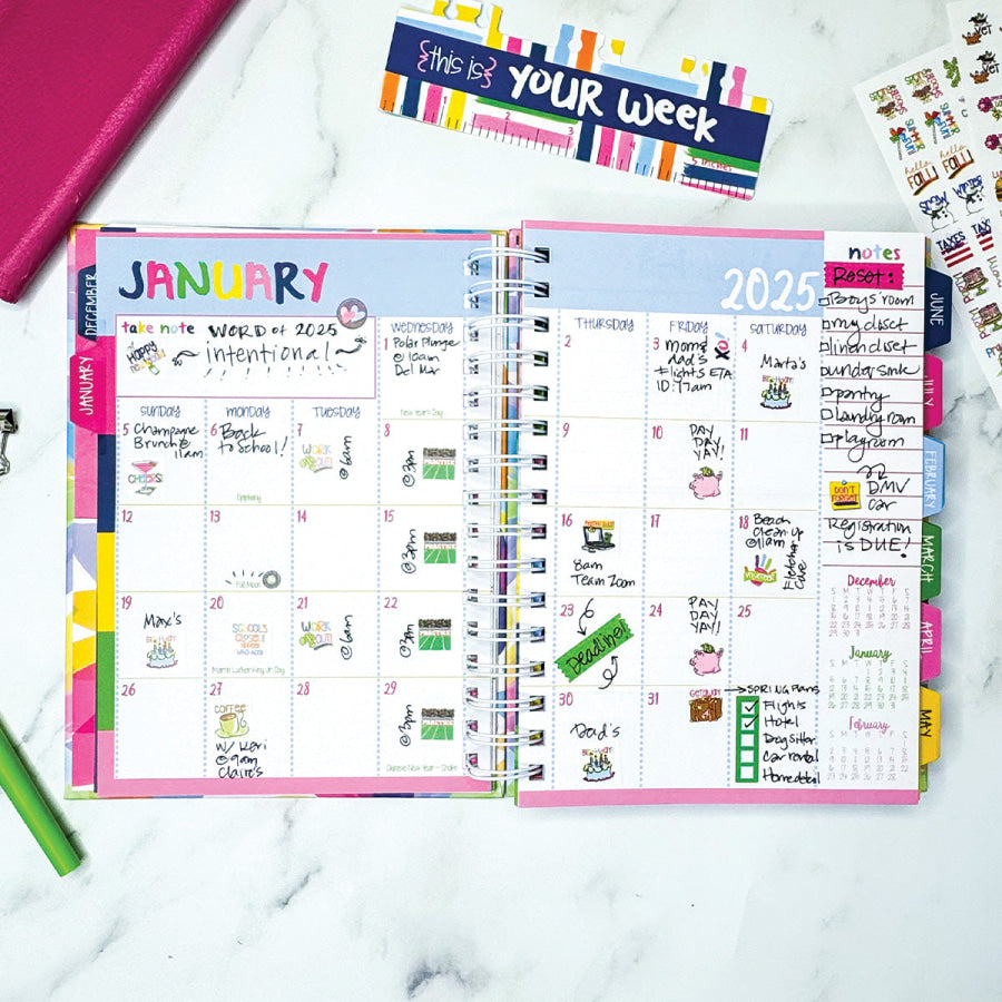 NEW! 2025-26 Reminder Binder® Planner | January 2025 - June 2026 Planner