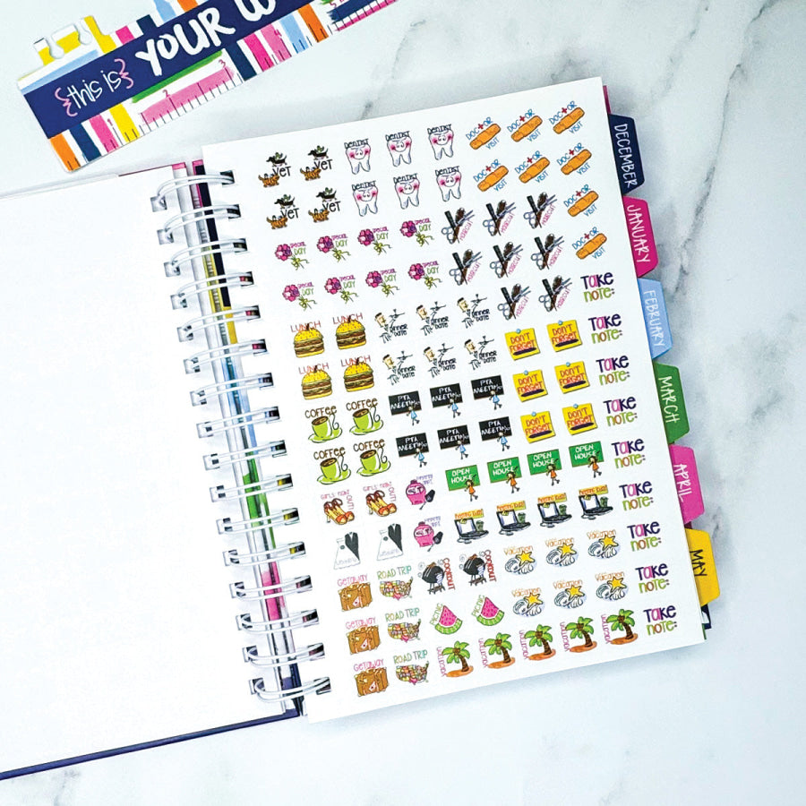 NEW! 2025-26 Reminder Binder® Planner | January 2025 - June 2026 Planner