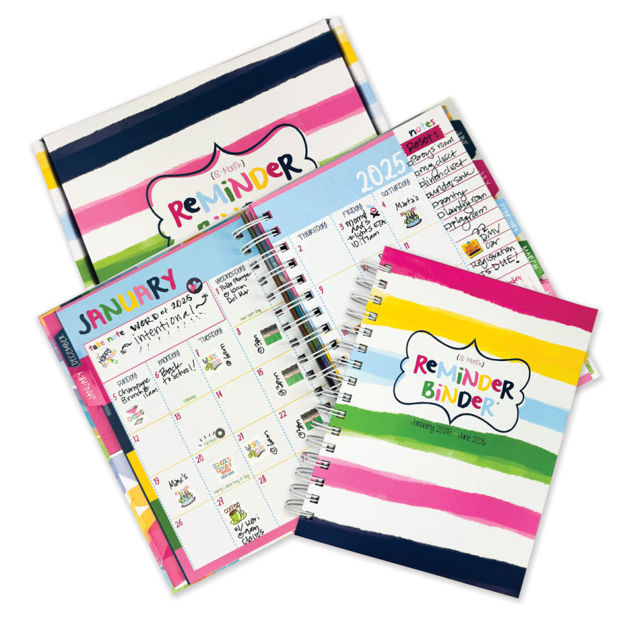 NEW! 2025-26 Reminder Binder® Planner | January 2025 - June 2026 Planner