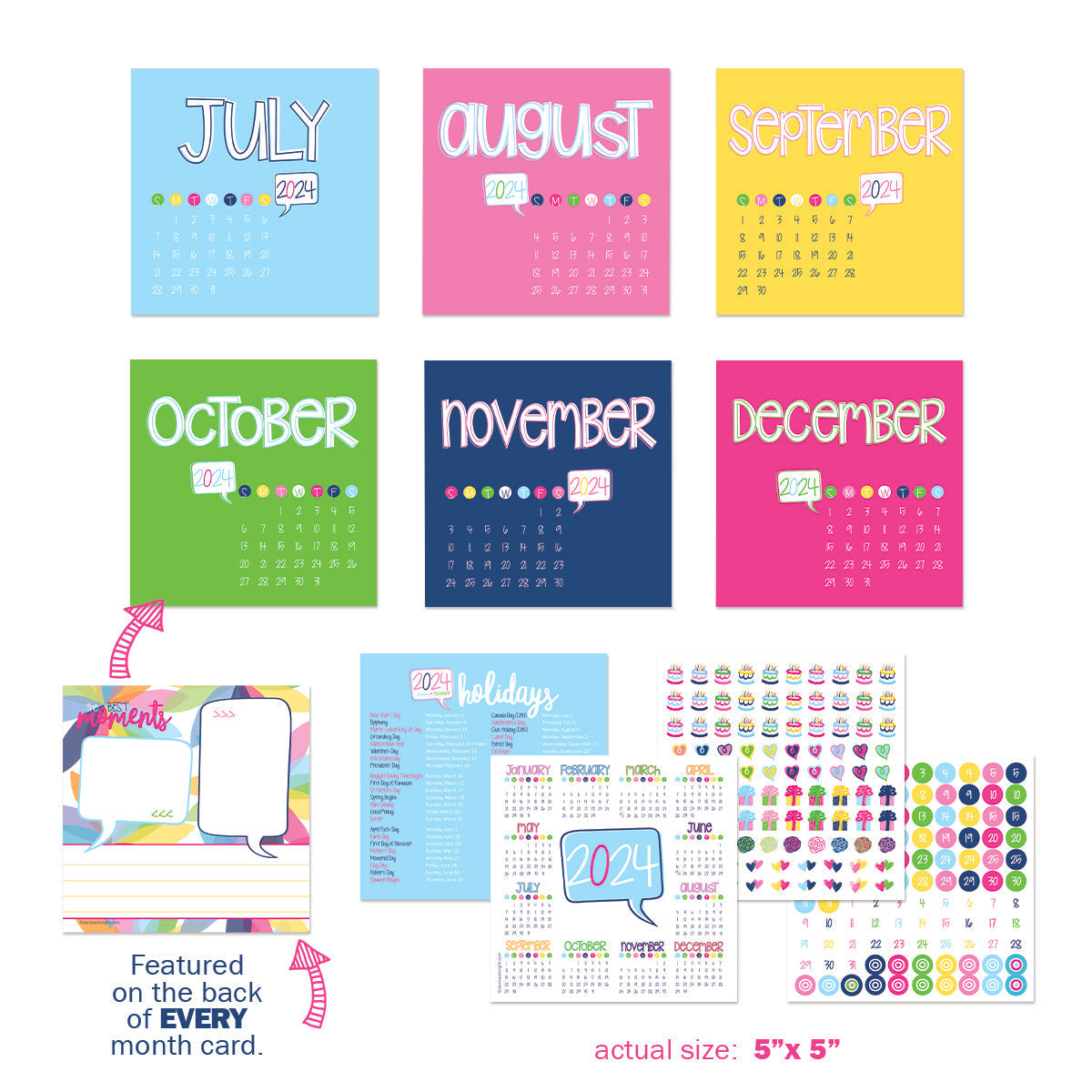NEW! Dream Gift Planner Bundle | 2024-25 Reminder Binder® Planner | [2] Planner Pads Pocket Notebook &amp; Mini Desktop Calendar Planner