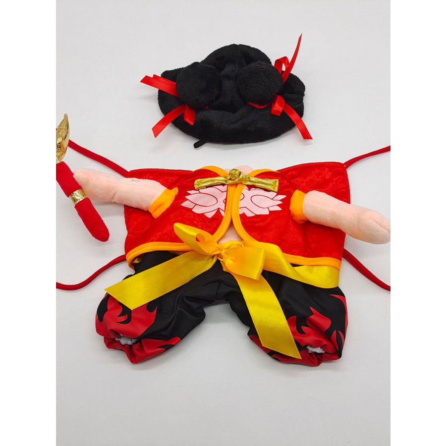 Nezha Pet Jumpsuit with Weapon Apparel and Accessories