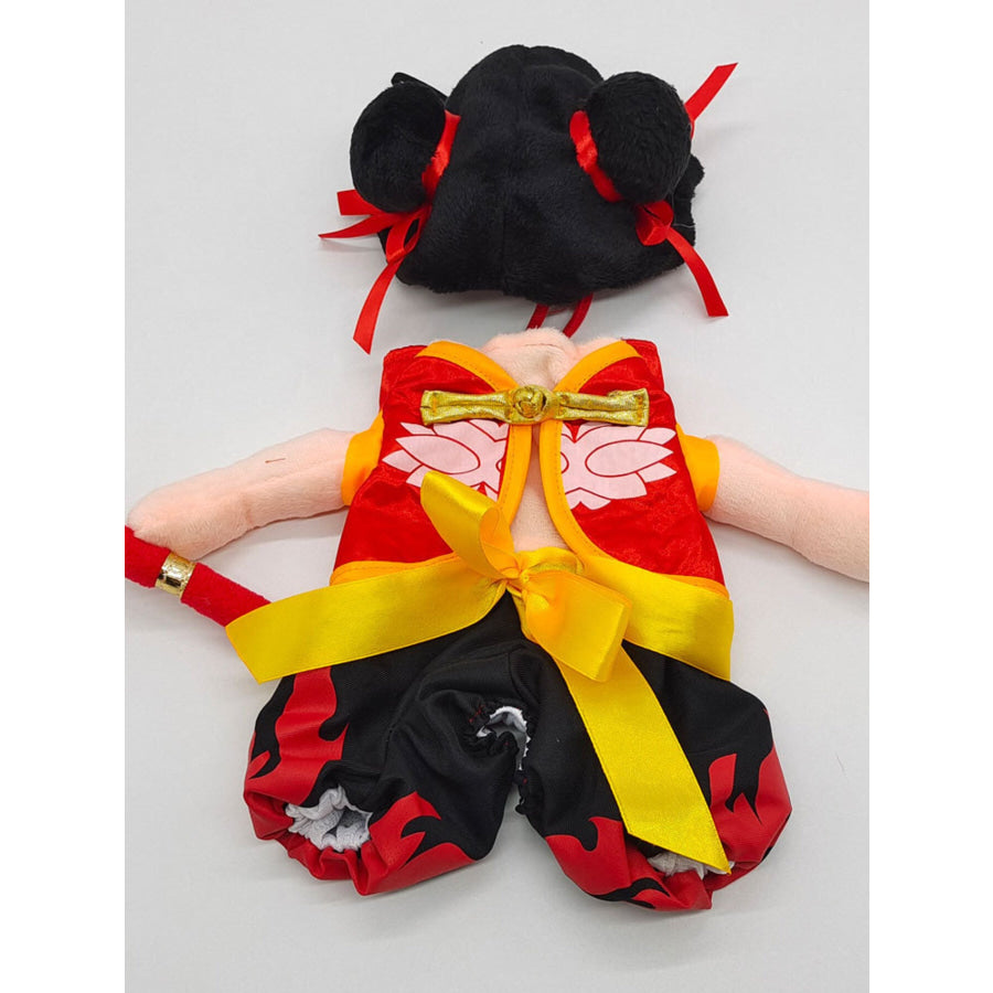 Nezha Pet Jumpsuit with Weapon Apparel and Accessories