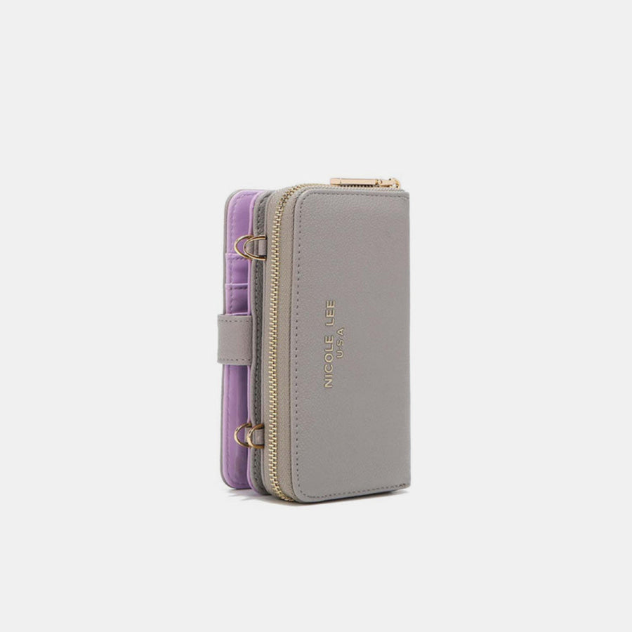 Nicole Lee USA 2 Piece Phone Case Crossbody Wallet Apparel and Accessories