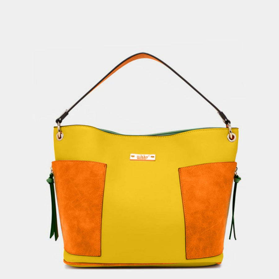 Nicole Lee USA 3 - Piece Handbag Set MUSTARD / One Size Apparel and Accessories