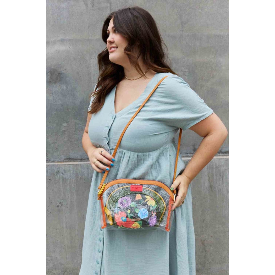 Nicole Lee USA 3-Piece Patterned Crossbody Pouch Handbags