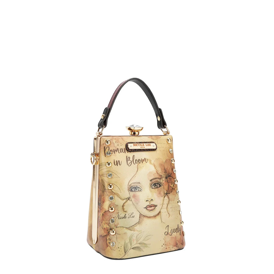 NICOLE LEE USA DIAMOND STONE CLUTCH Handbags