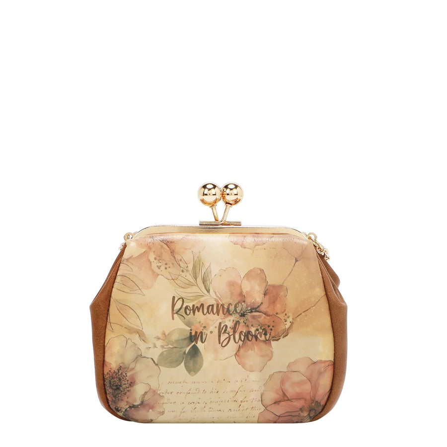NICOLE LEE USA KISS LOCK CROSSBODY MINI BAG Handbags