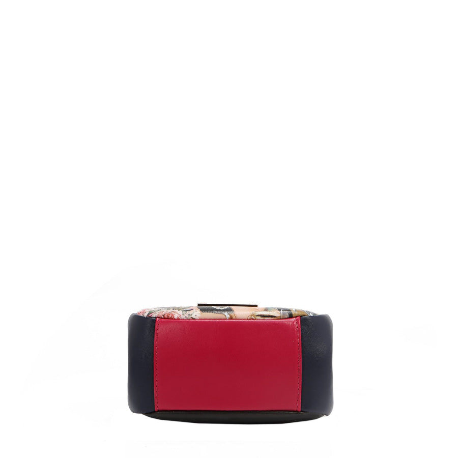 NICOLE LEE USA KISS LOCK CROSSBODY MINI BAG Handbags