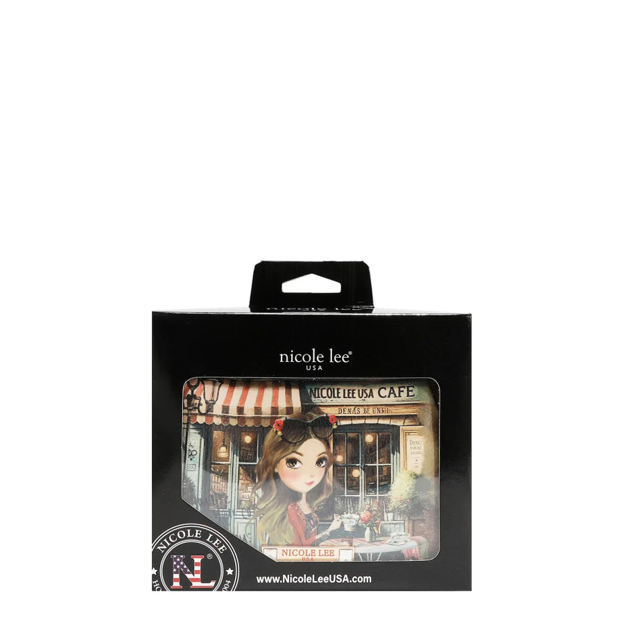 NICOLE LEE USA KISS LOCK CROSSBODY MINI BAG Handbags
