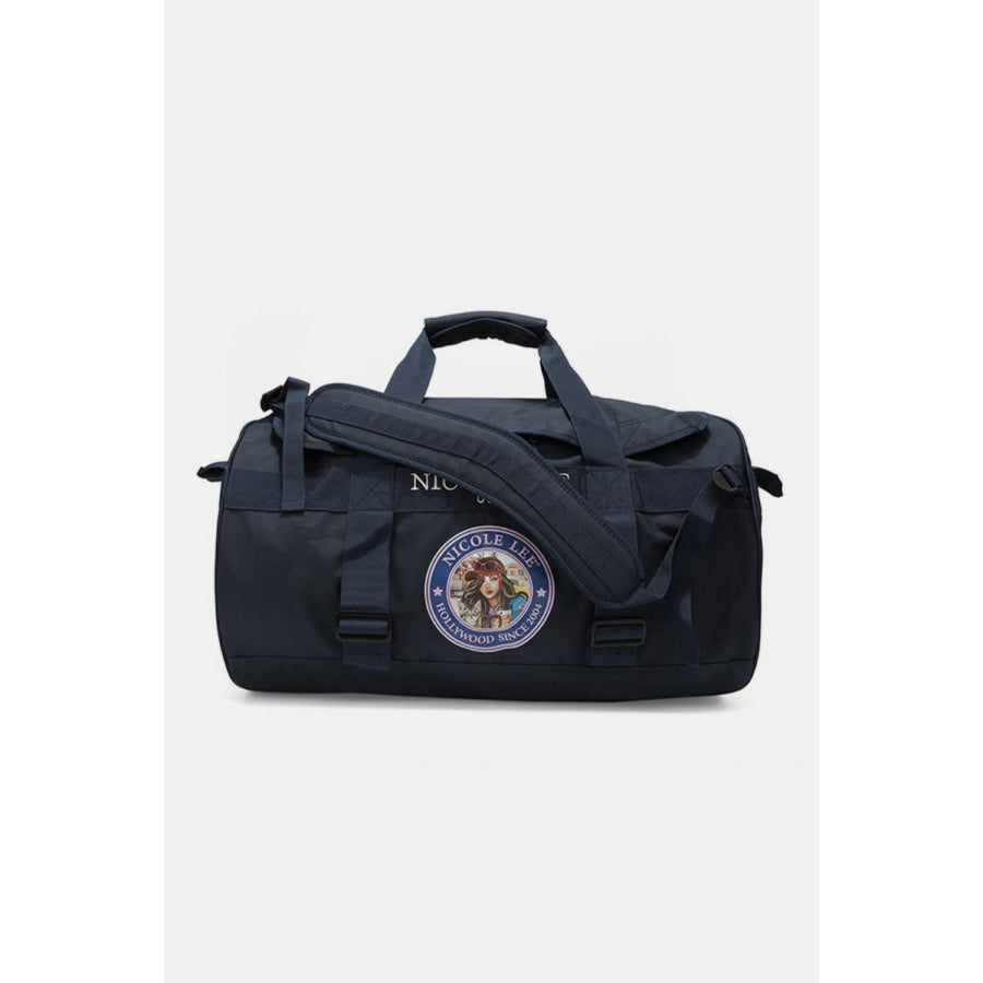 Nicole Lee USA Large Duffel Bag Navy / One Size Apparel and Accessories