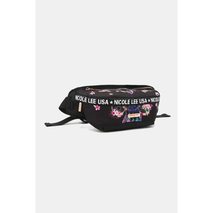 Nicole Lee USA Logo Fanny Pack Apparel and Accessories