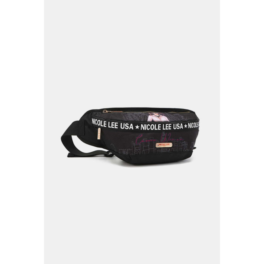 Nicole Lee USA Logo Fanny Pack Apparel and Accessories