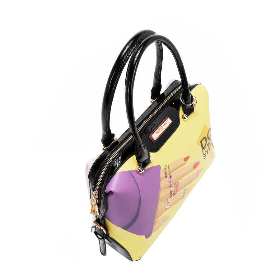NICOLE LEE USA NAIL POLISH 3 PIECE SET (Handbag Crossbody Wallet) Handbags