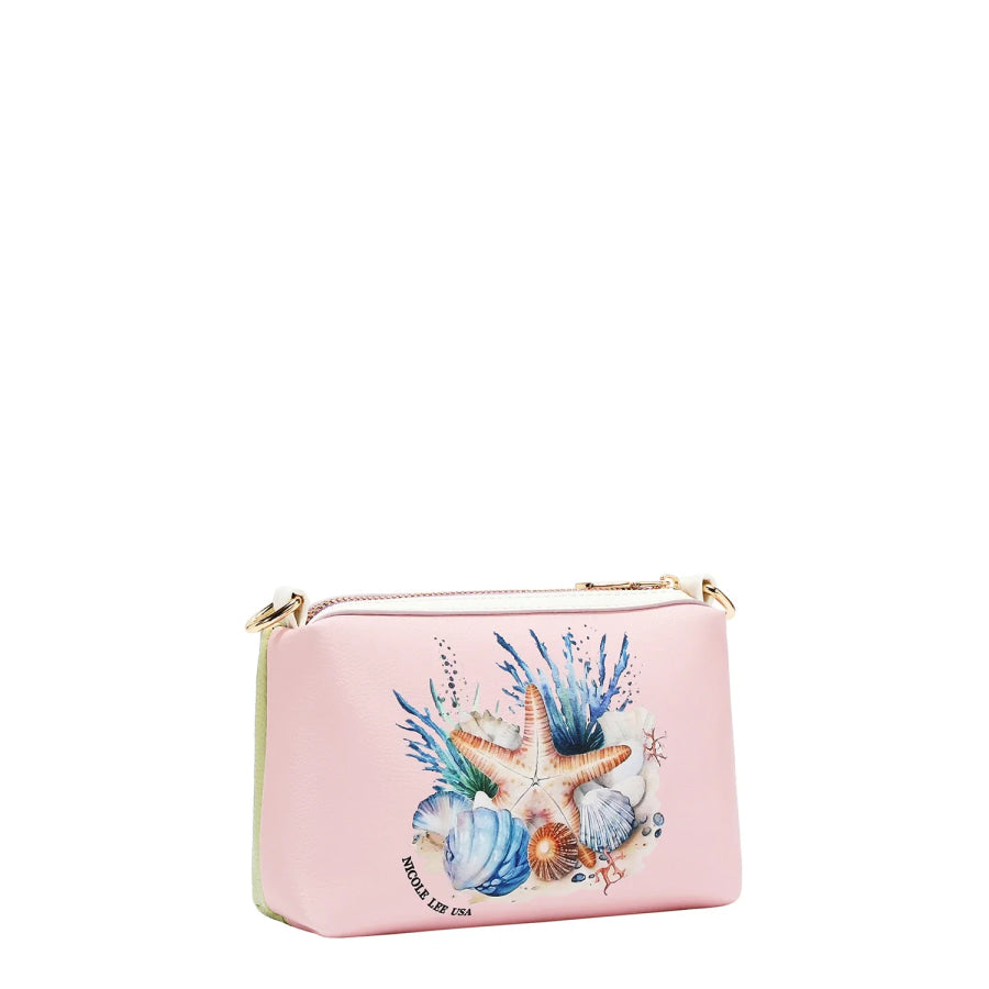 NICOLE LEE USA NICOLE OCEAN 2PC HANDBAG Handbags