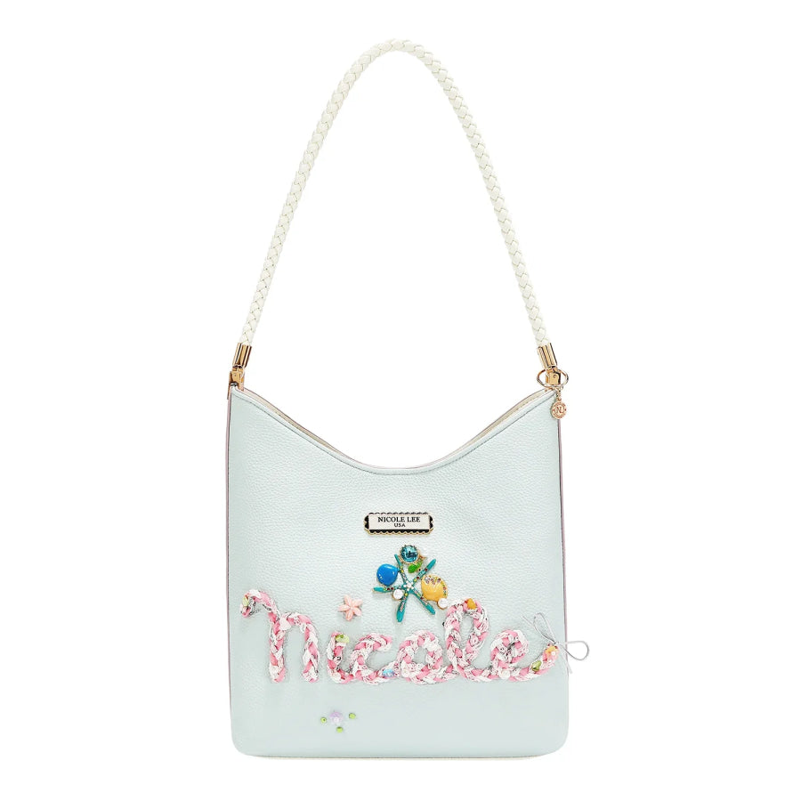 NICOLE LEE USA NICOLE OCEAN 2PC HANDBAG Handbags