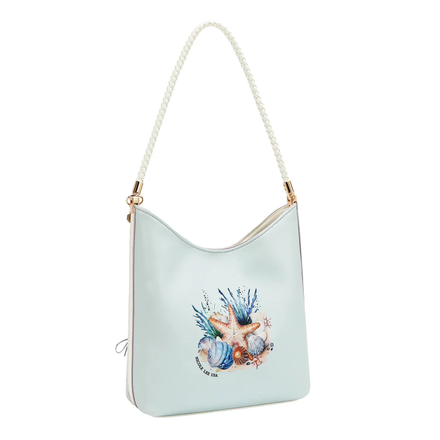 NICOLE LEE USA NICOLE OCEAN 2PC HANDBAG Handbags