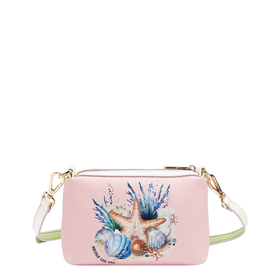 NICOLE LEE USA NICOLE OCEAN 2PC HANDBAG Handbags