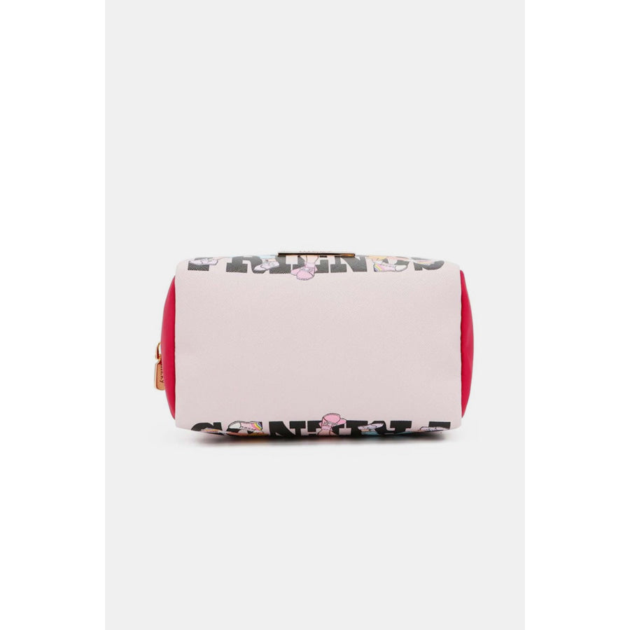 Nicole Lee USA Printed Extra Large Cosmetic Pouch Apparel and Accessories