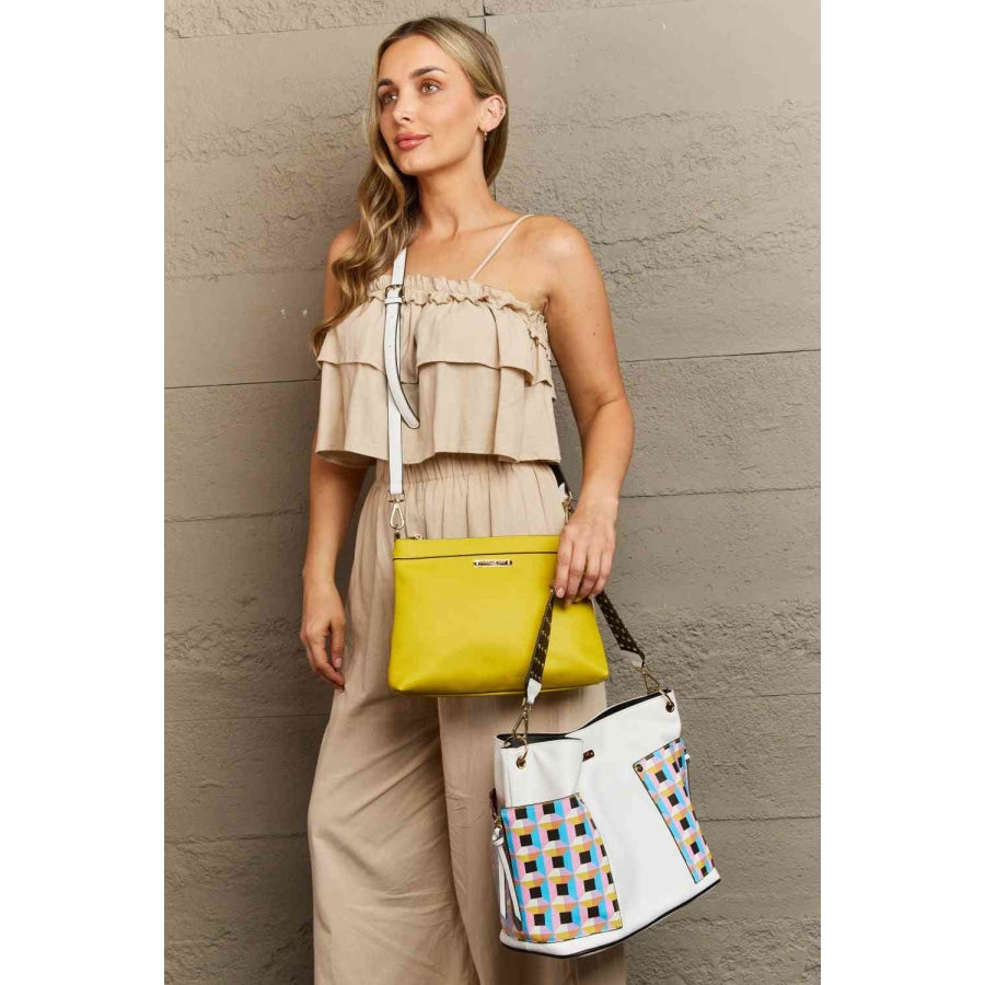 Nicole Lee USA Quihn 3-Piece Handbag Set White / One Size Handbags