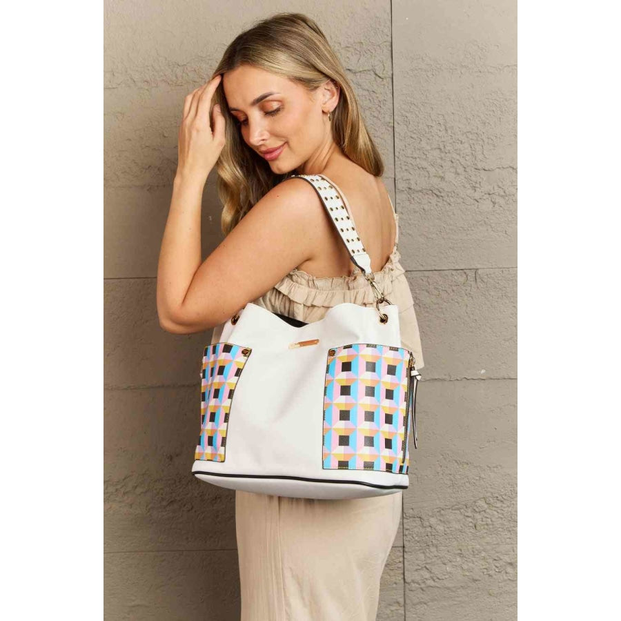 Nicole Lee USA Quihn 3-Piece Handbag Set White / One Size Handbags