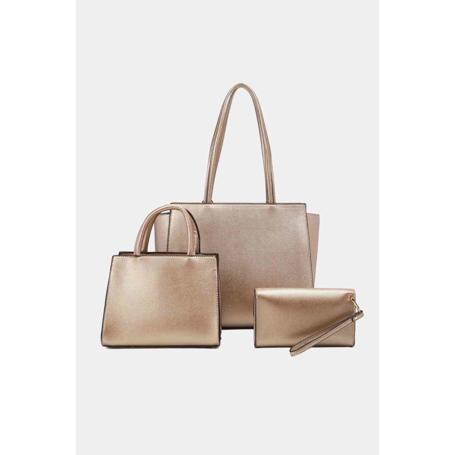 Nicole Lee USA Regina 3-Piece Satchel Bag Set Handbags