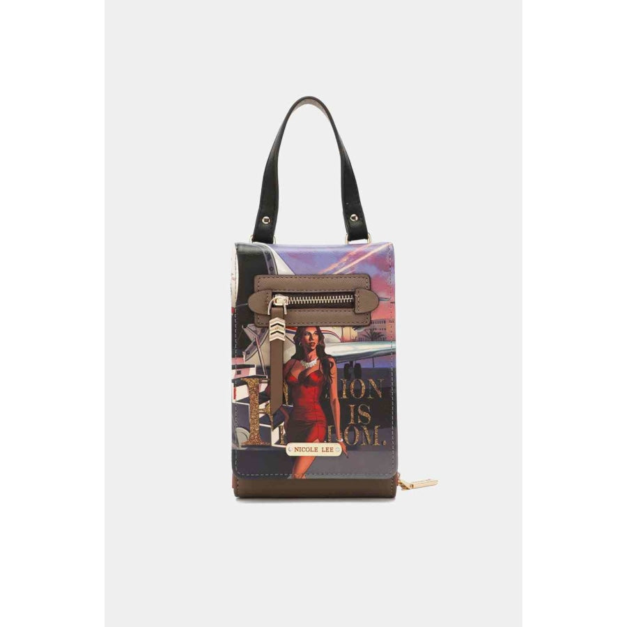 Nicole Lee USA Small Crossbody Wallet Travel In Fashion / One Size Handbags