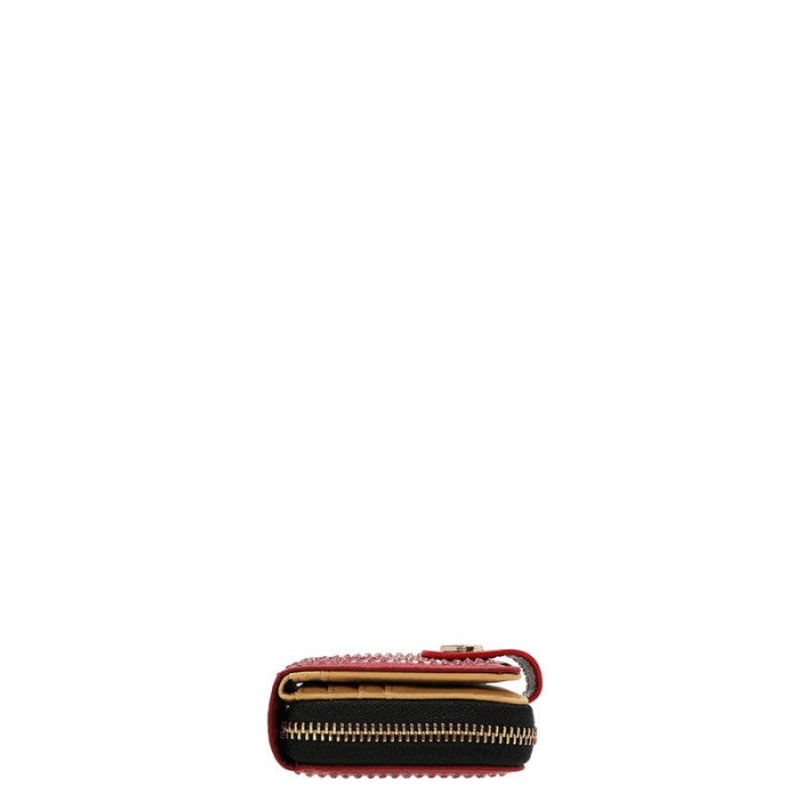 Nicole Lee USA Solid Crystal Heart Bifold Wallet