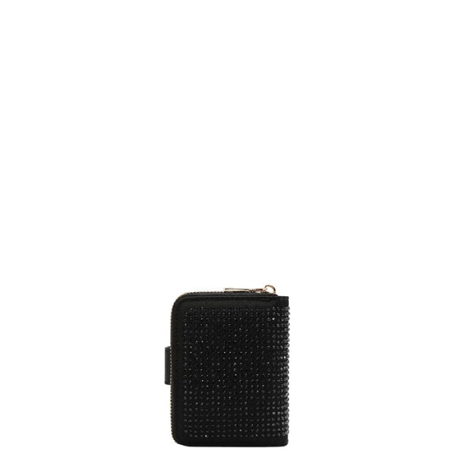 Nicole Lee USA Solid Crystal Heart Bifold Wallet