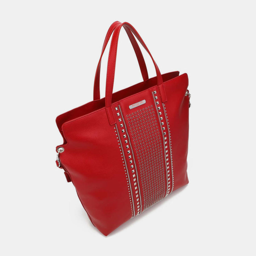 Nicole Lee USA Studded Large Tote Bag Apparel and Accessories