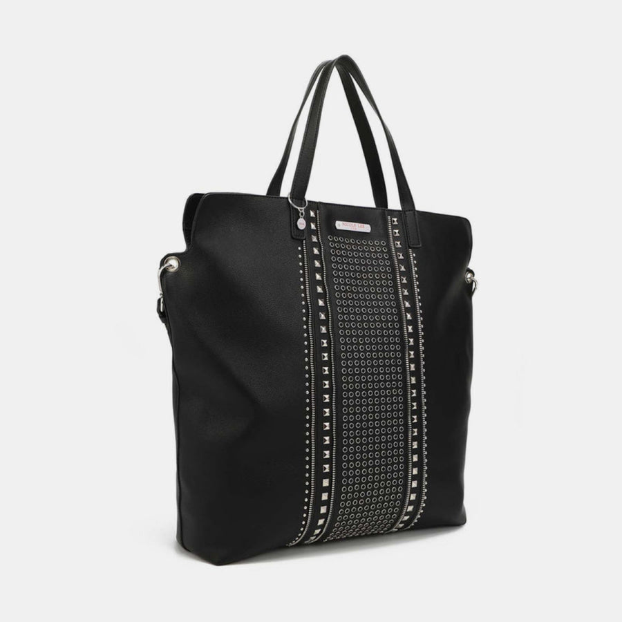 Nicole Lee USA Studded Large Tote Bag Apparel and Accessories