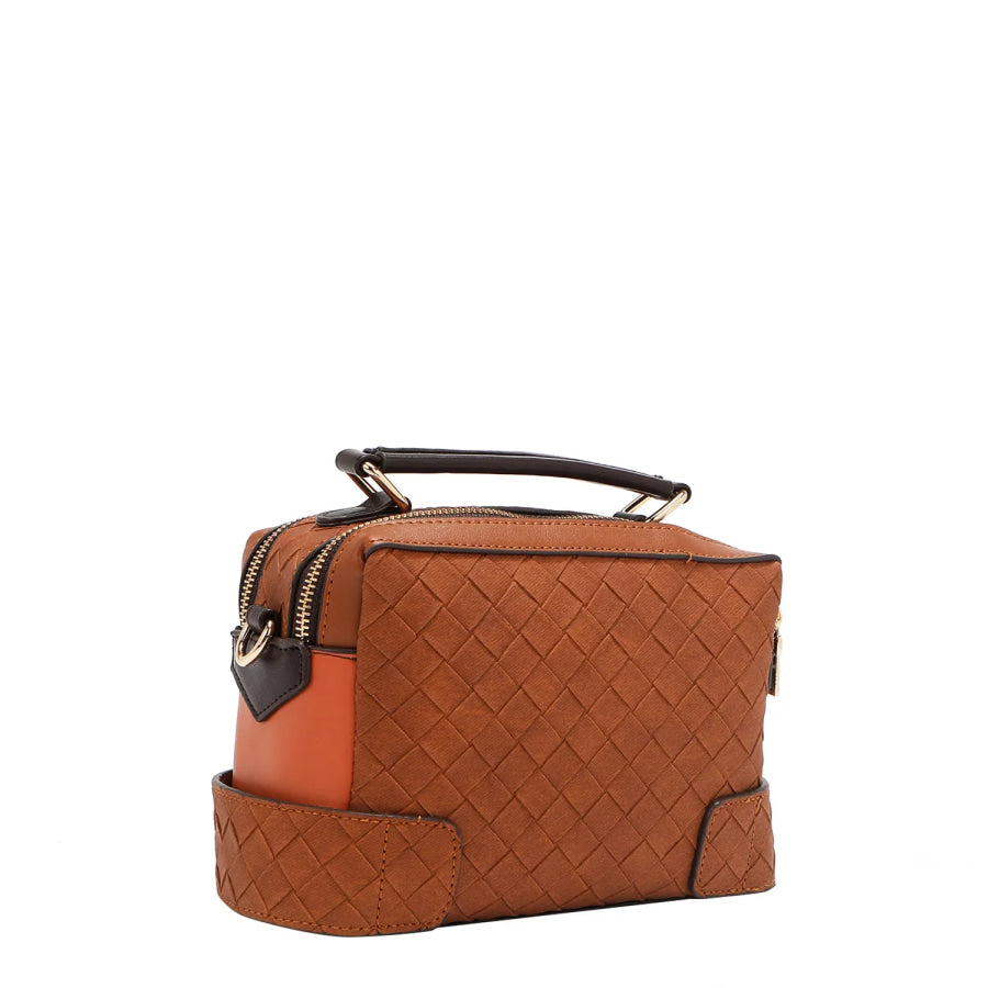 NICOLE LEE USA SUN AND SAND 3 PIECE SET (Handbag Crossbody Wallet) Handbags
