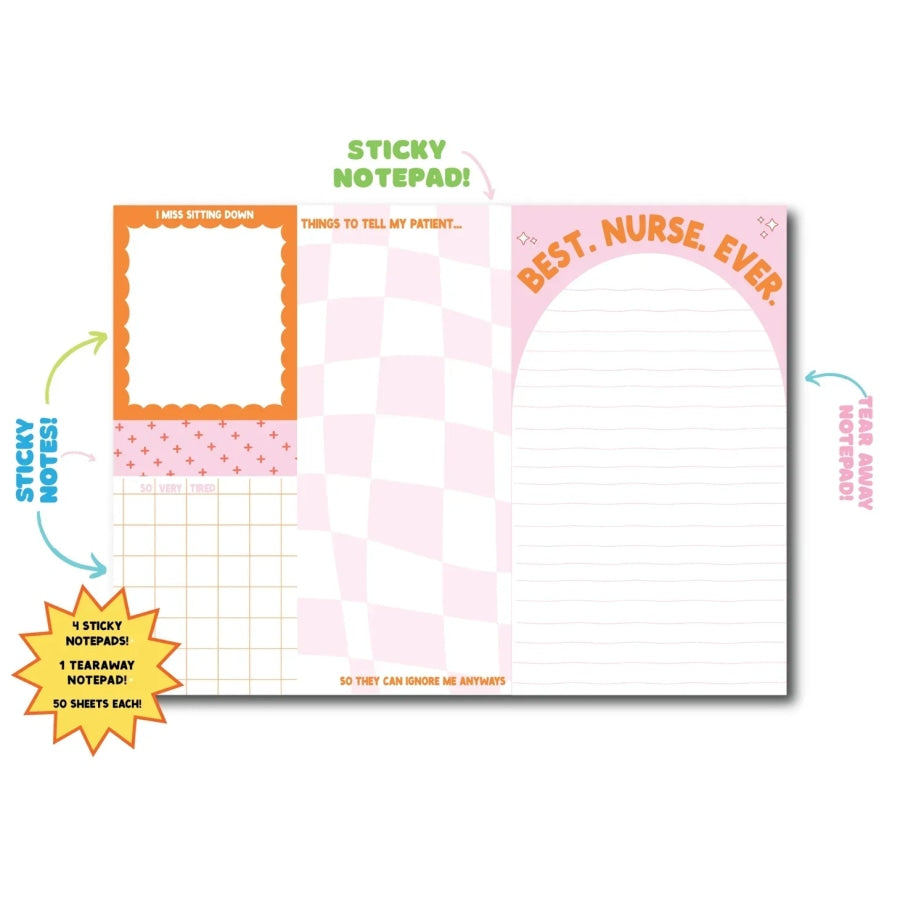 Nurses Notepad Set Notepad