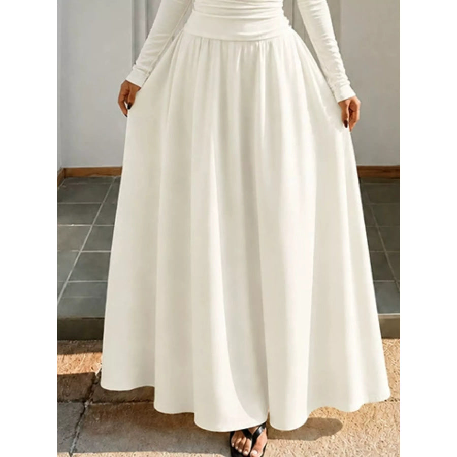 Off-the-Shoulder Maxi Dress Apparel and Accessories